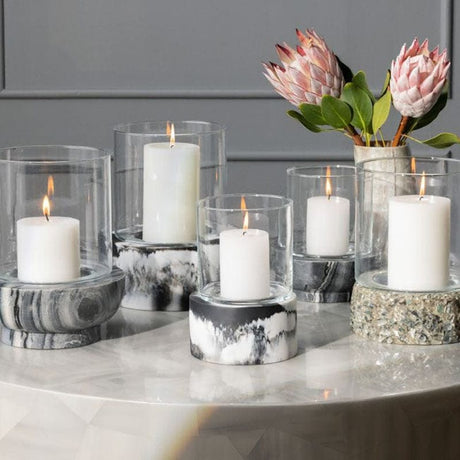 Candleholders + Hurricanes