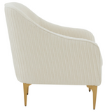 Kim Velvet Accent Chair