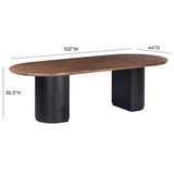 Terra Wood Dining Table