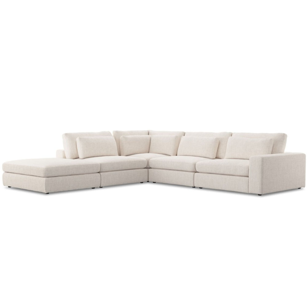 Bloor 4-Piece Sectional w/ Ottoman