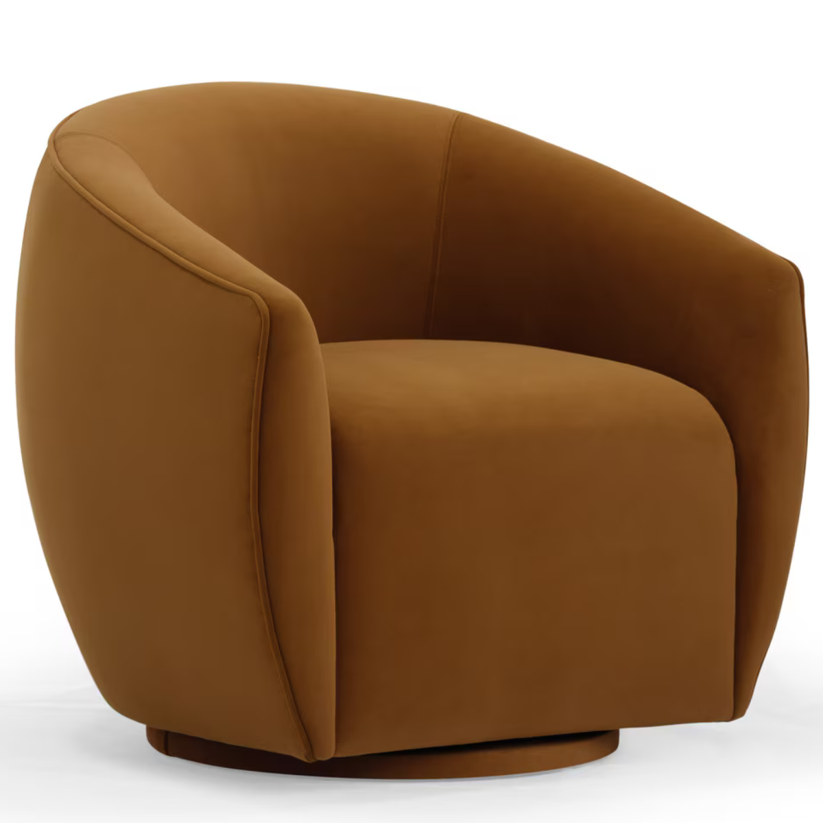 Joshua Velvet Swivel Chair