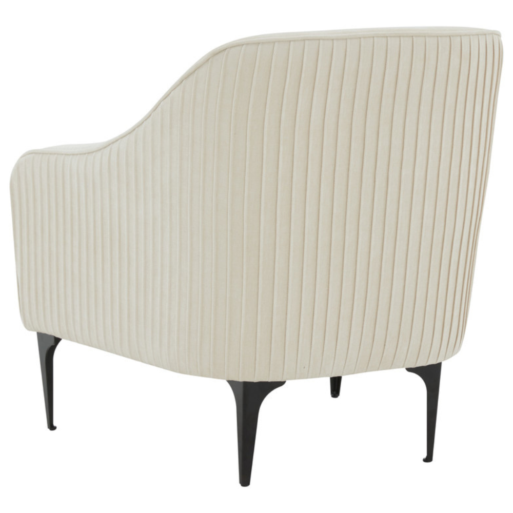 Kim Velvet Accent Chair