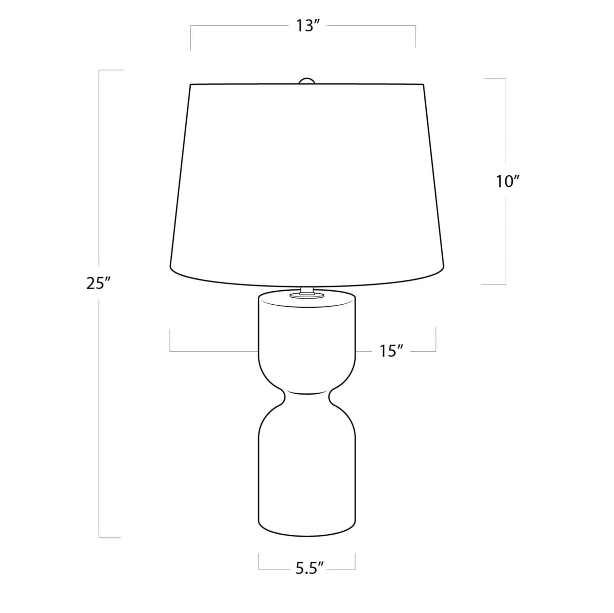 Joan Alabaster Table Lamp