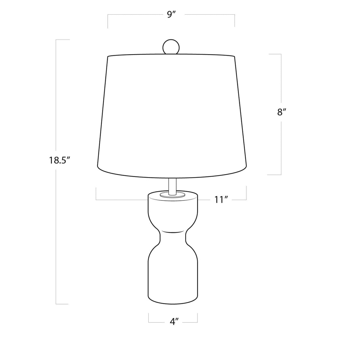 Joan Crystal Table Lamp