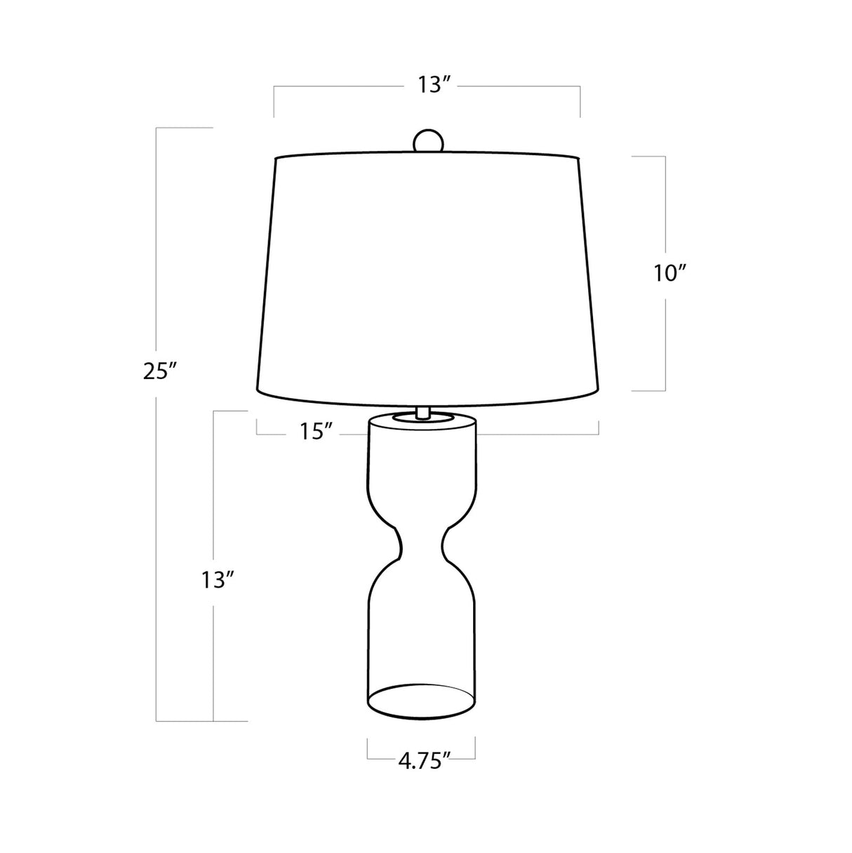 Joan Crystal Table Lamp