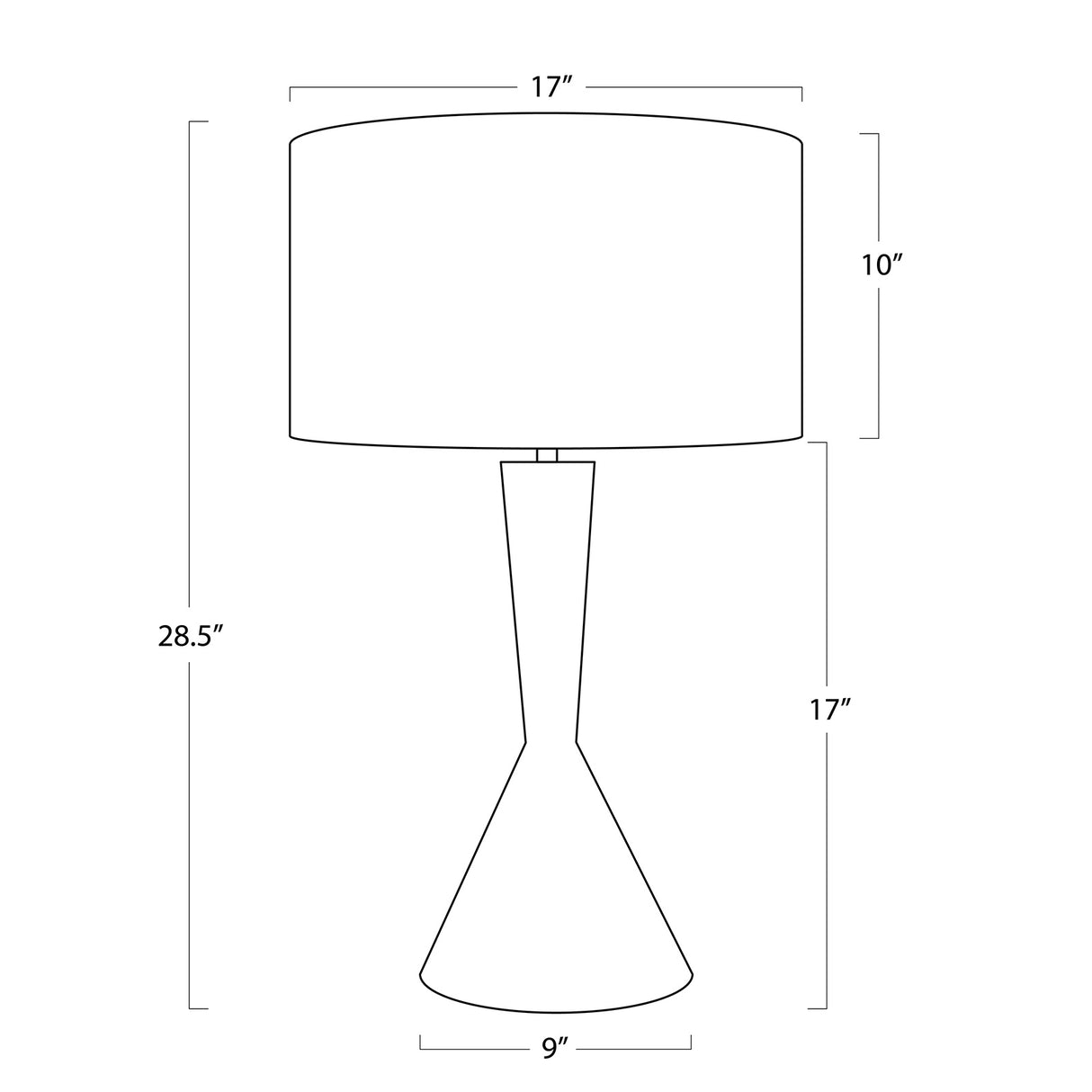 Denver Leather Table Lamp