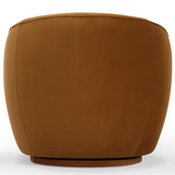 Joshua Velvet Swivel Chair