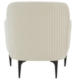 Kim Velvet Accent Chair