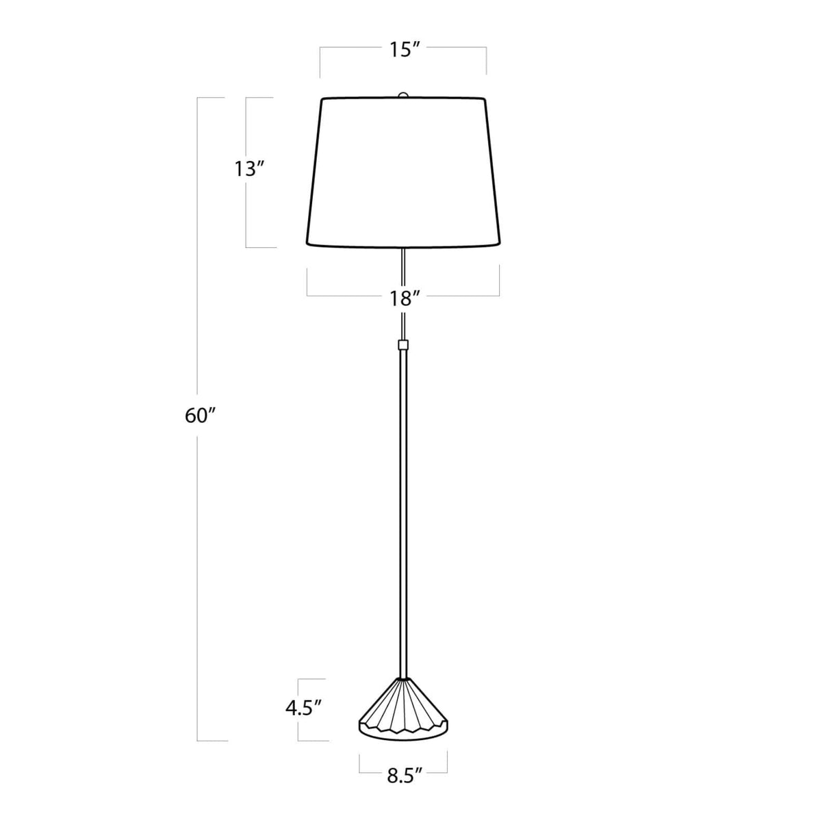 Parasol Floor Lamp