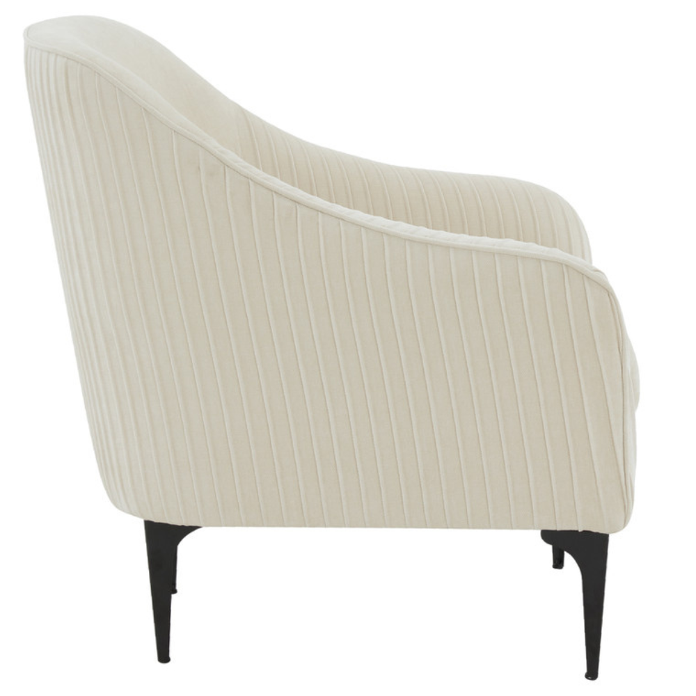 Kim Velvet Accent Chair