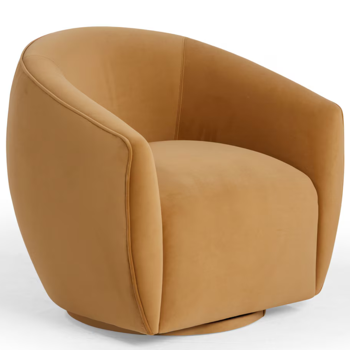 Joshua Velvet Swivel Chair