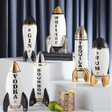 16-Karat Rocket Decanters Decorative Objects
