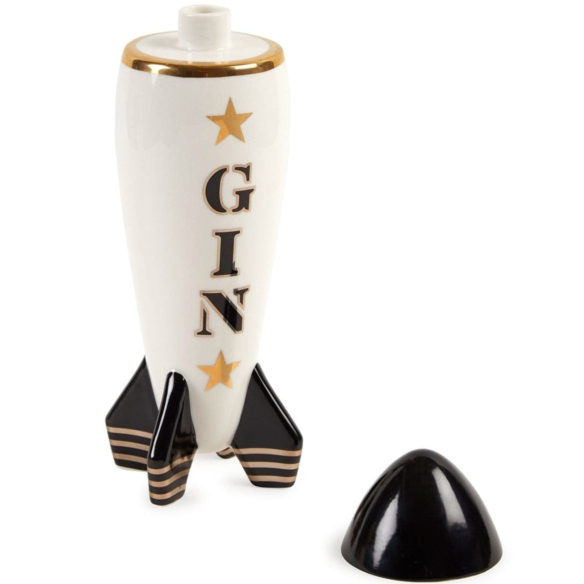 16-Karat Rocket Decanters Decorative Objects