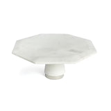 Octagon Marble Cake Stand