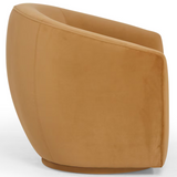 Joshua Velvet Swivel Chair