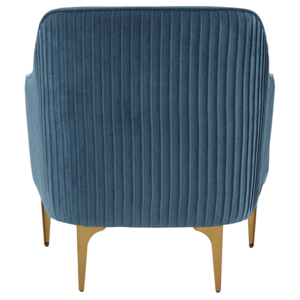 Kim Velvet Accent Chair