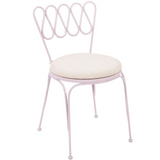 Marta Wrought Iron Outdoor Chair