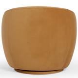 Joshua Velvet Swivel Chair