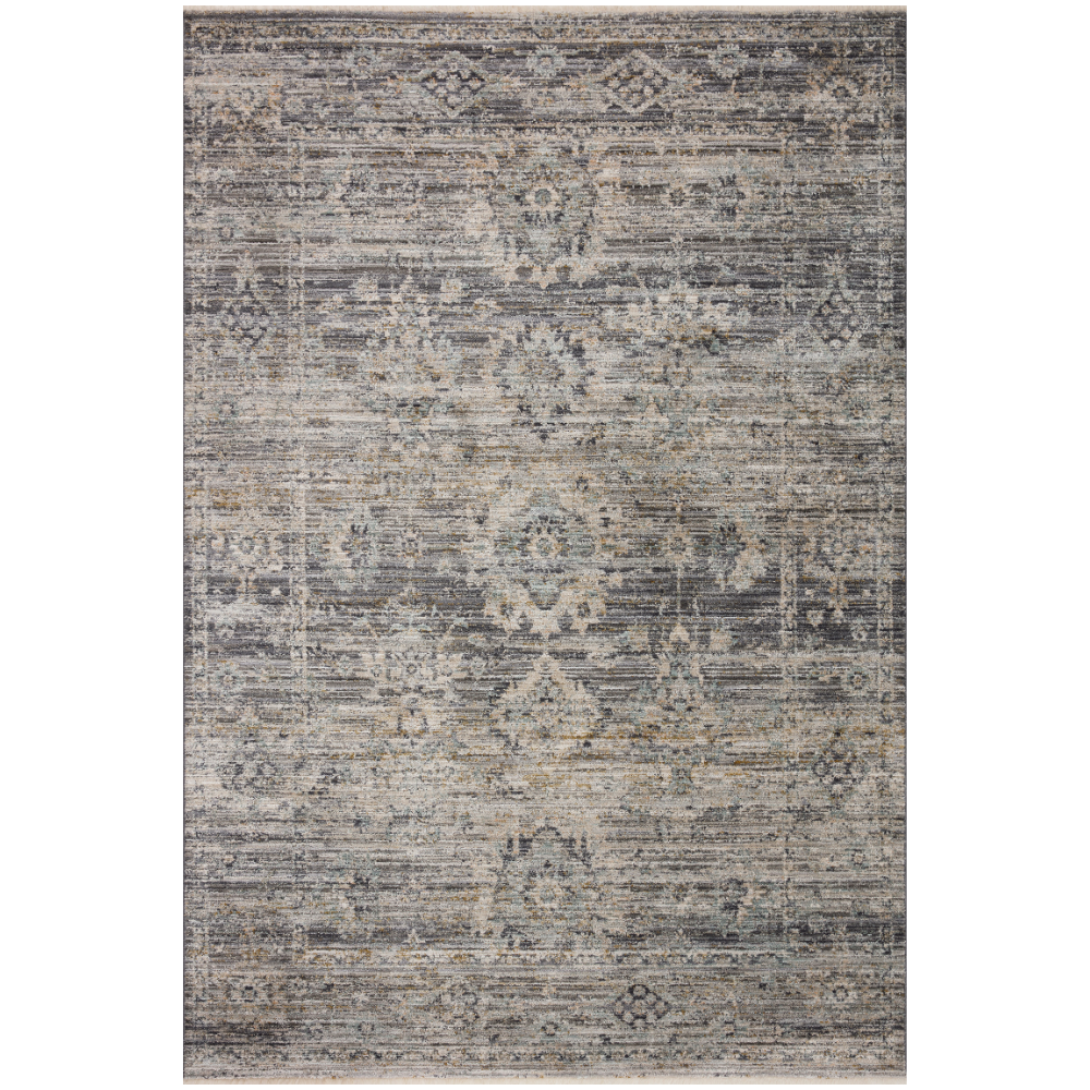 Jean Stoffer x Loloi Katherine Rug - Graphite/Jade