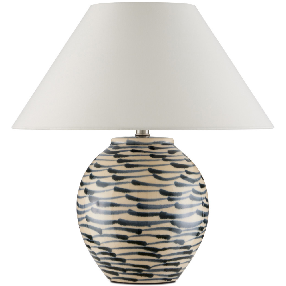 Minnows Blue Table Lamp