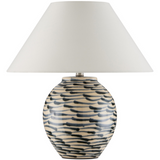 Minnows Blue Table Lamp