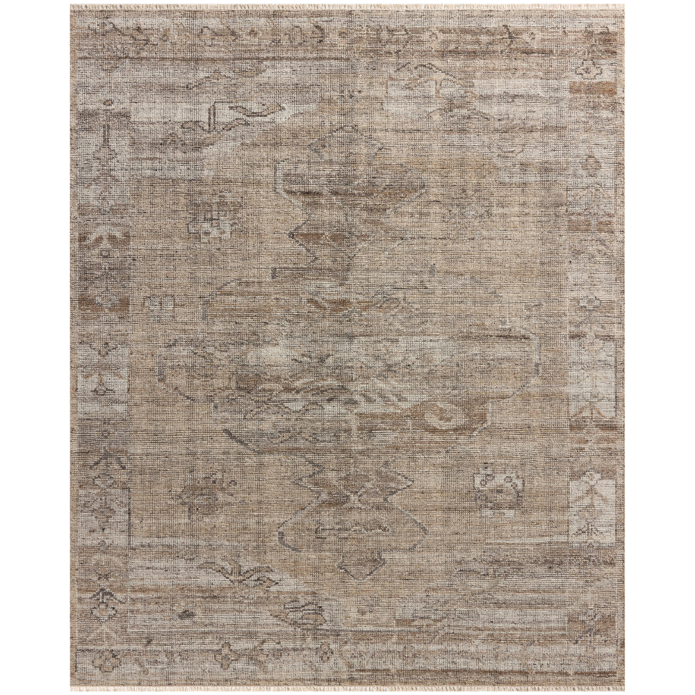 Magnolia Home by Joanna Gaines x Loloi Abigail Rug - Mocha/Smoke