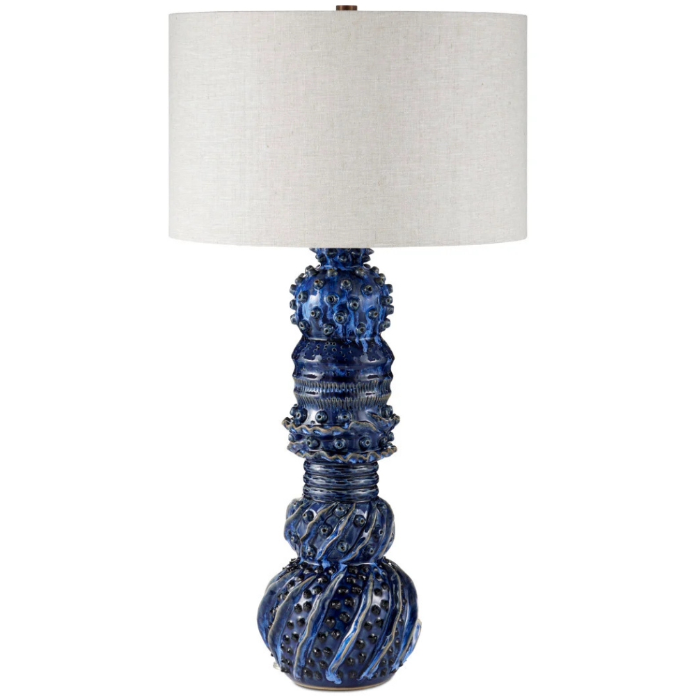 Undersea Dark Blue Table Lamp