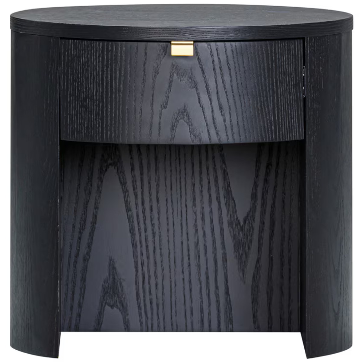 Terra Wood Round Nightstand