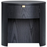 Terra Wood Round Nightstand