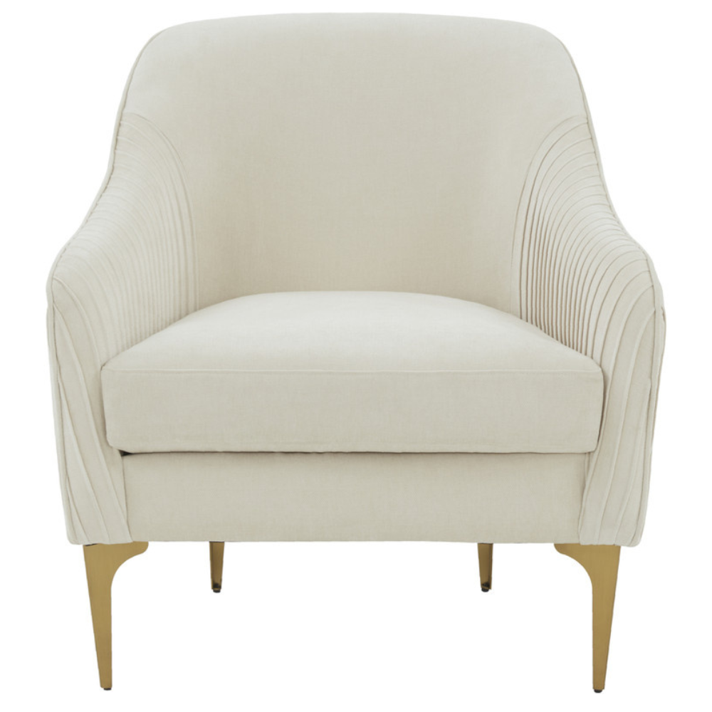 Kim Velvet Accent Chair