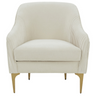 Kim Velvet Accent Chair