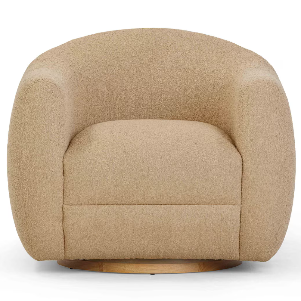 Felicity Boucle Swivel Chair