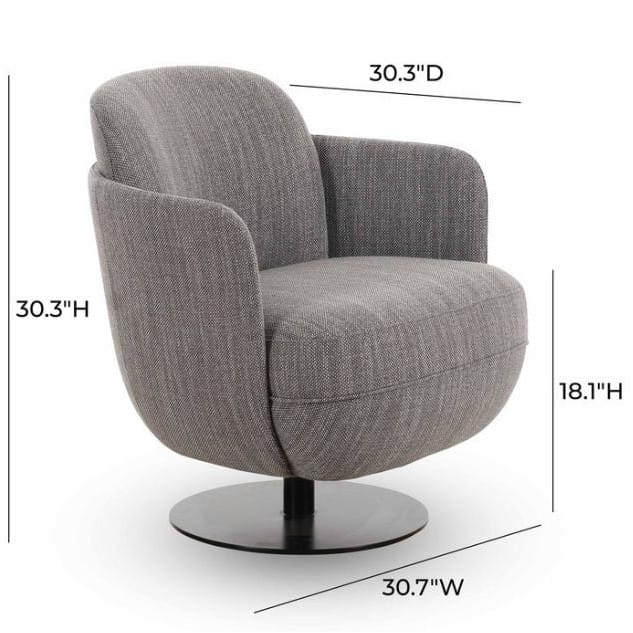 Siobhan Swivel Chair Occasional + Accent Chairs TOV-S69130 793580638526