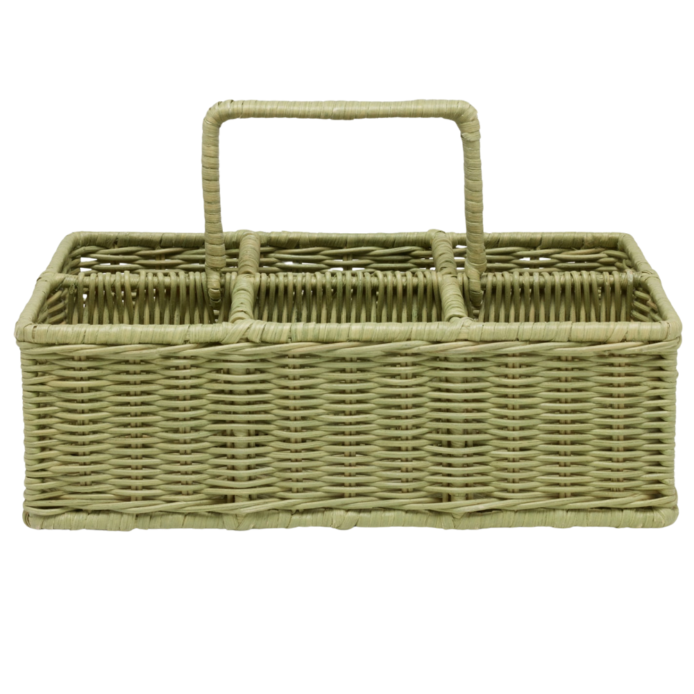 Micaela Rattan Glassware Holder