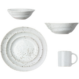 Marcus White Salt Glaze Dinnerware (Pack of 4)