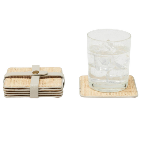 Kenneth Coasters w/ Strap (Set of 6)