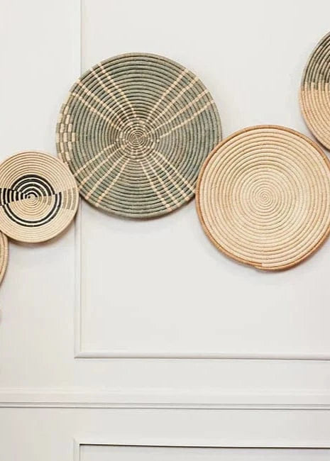 21" Large Sanaa Wall Art Plate Wall across-africa-PW.20130