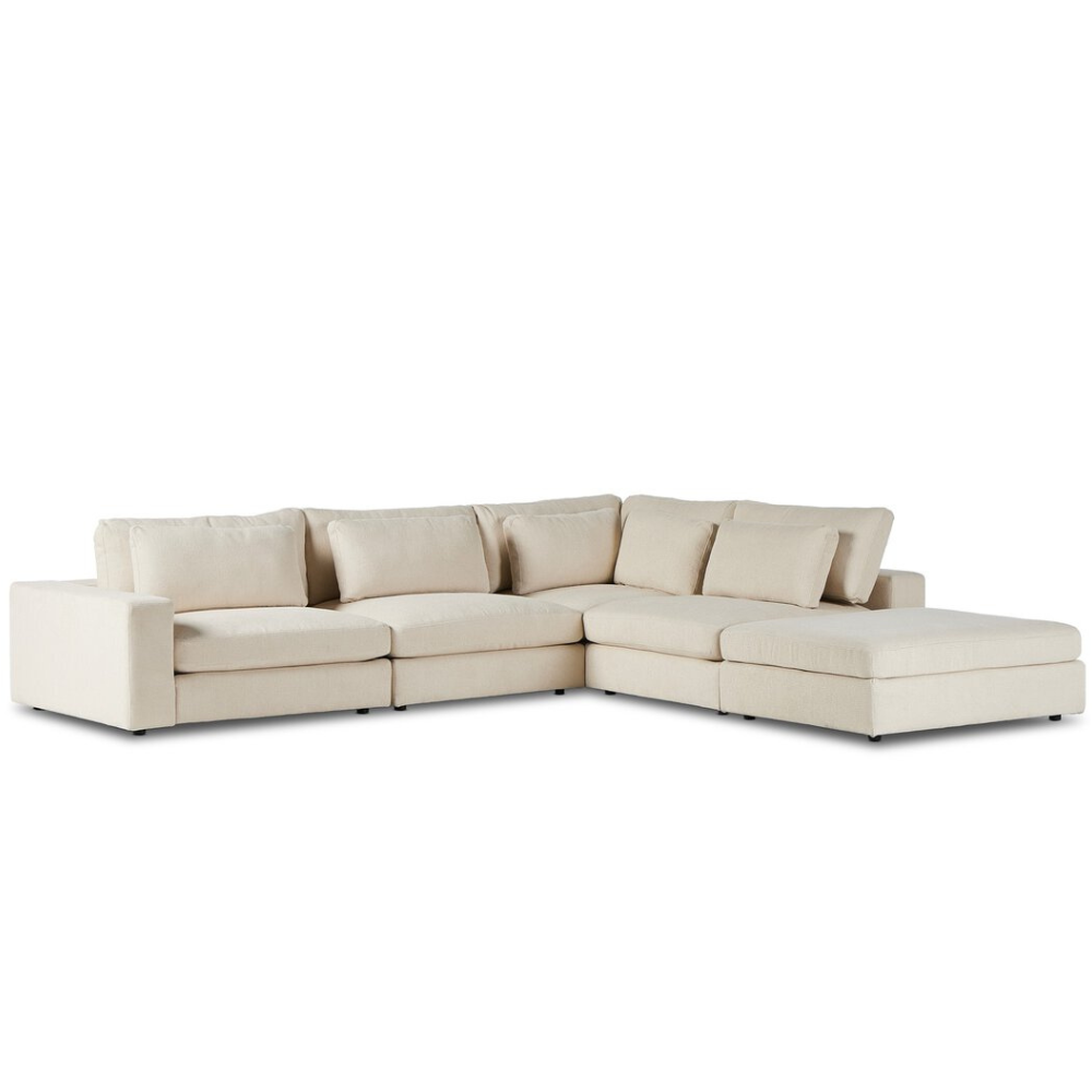 Bloor 4-Piece Sectional w/ Ottoman