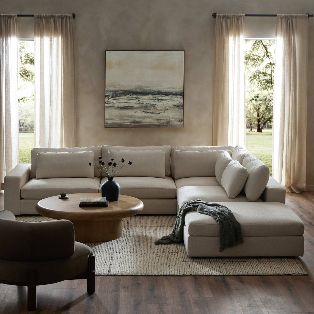 Bloor 4-Piece Sectional w/ Ottoman