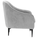 Kim Velvet Accent Chair