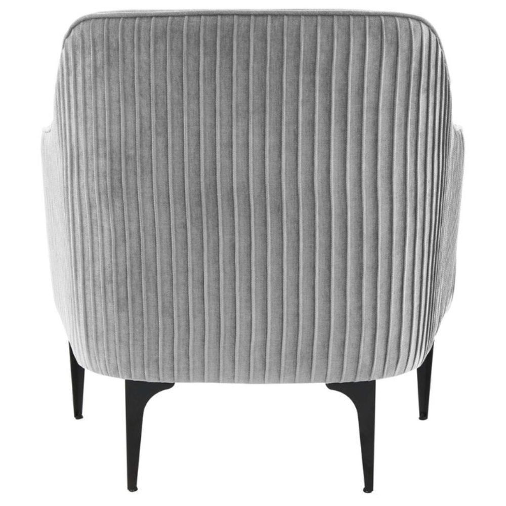 Kim Velvet Accent Chair