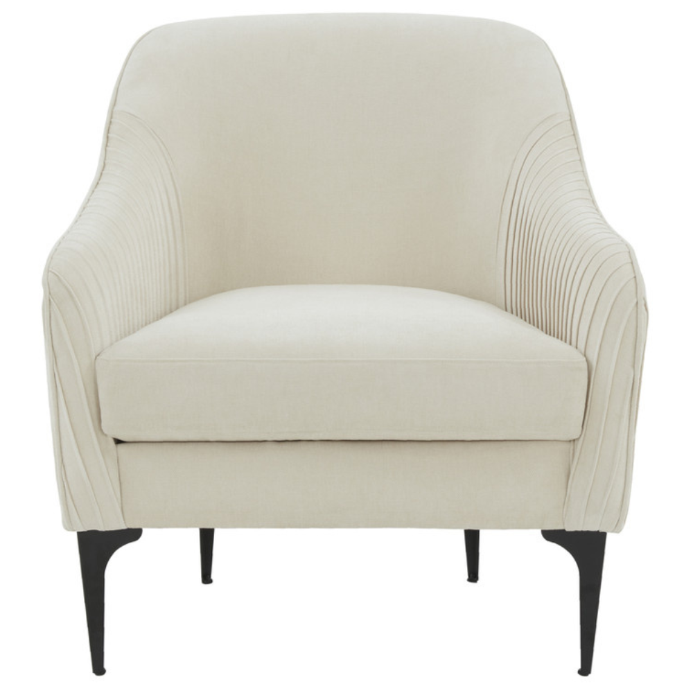 Kim Velvet Accent Chair