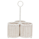 Micaela Rattan Wine Caddy