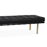 Tufted Gallery Bench