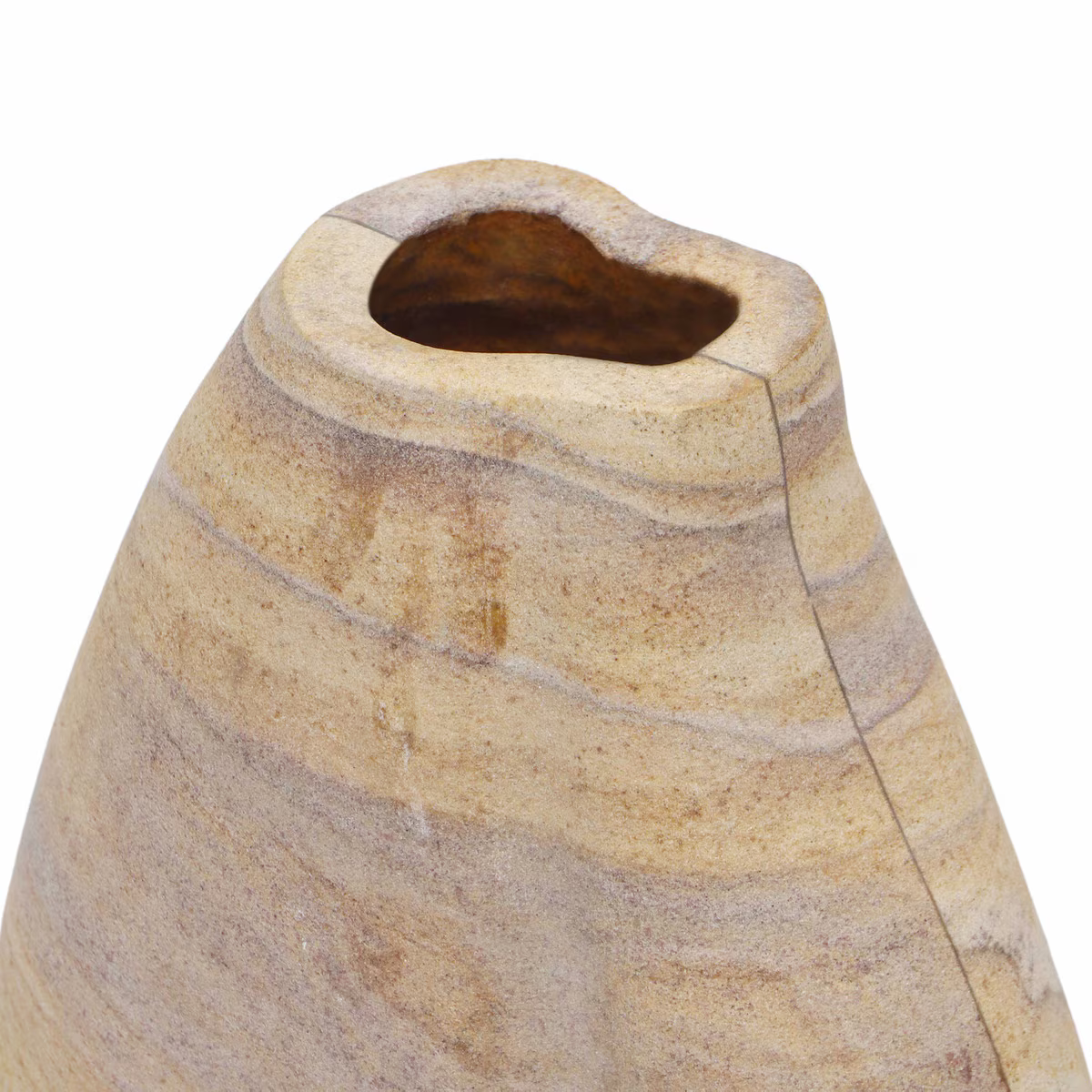 Victoria Sandstone Curved Vase