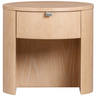 Terra Wood Round Nightstand