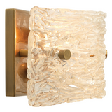 Swan Curved Glass Sconce