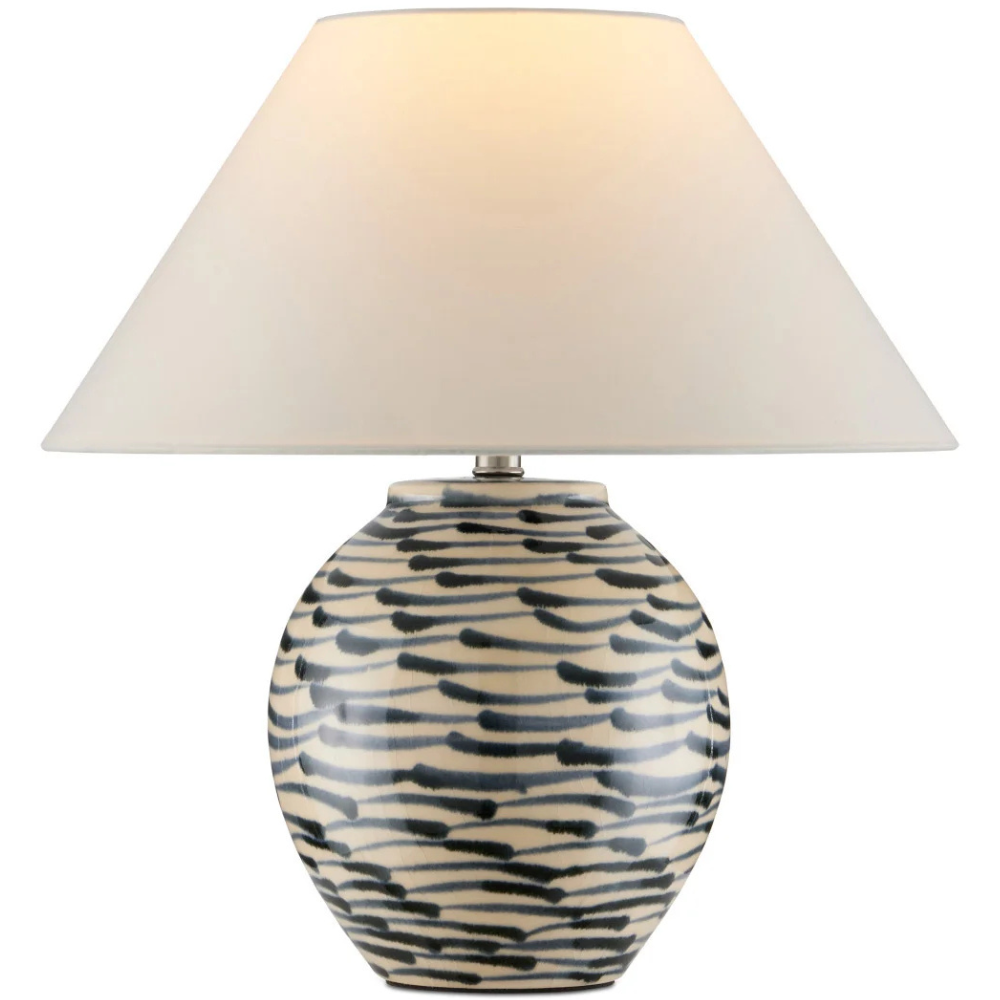 Minnows Blue Table Lamp