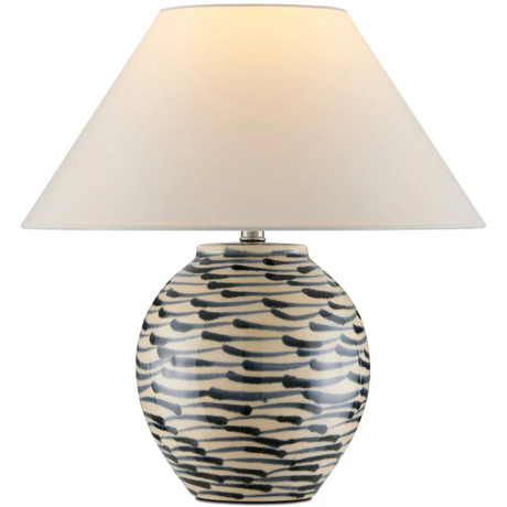 Minnows Blue Table Lamp