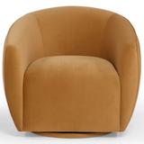 Joshua Velvet Swivel Chair